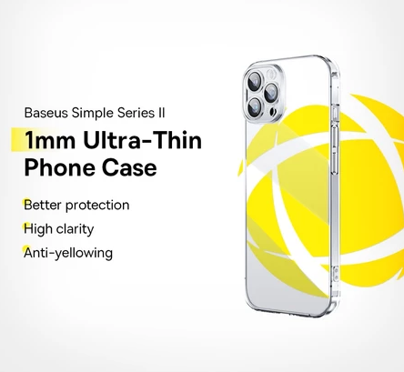 Baseus Clear Case For iPhone 15 Pro Max Soft TPU Case for iPhone 15 Pro Plus Shockproof Full Lens Protection Transparent Cover