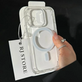 Magnetic Wireless Charging Transparent Hard Case