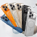 Frosted Glass Matte Magnetic Phone Case For iPhone 17