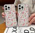 Bright Pink Flowers Magnetic Phone Case